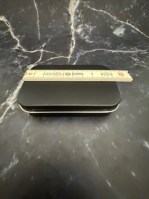 Alu-Dösli Schwarz – stylisch, leicht & perfekt für Leckerlis 🐾✨