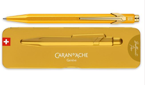 Caran d’Ache 849 – personalisiert mit Gravur auf Stift und Etui
