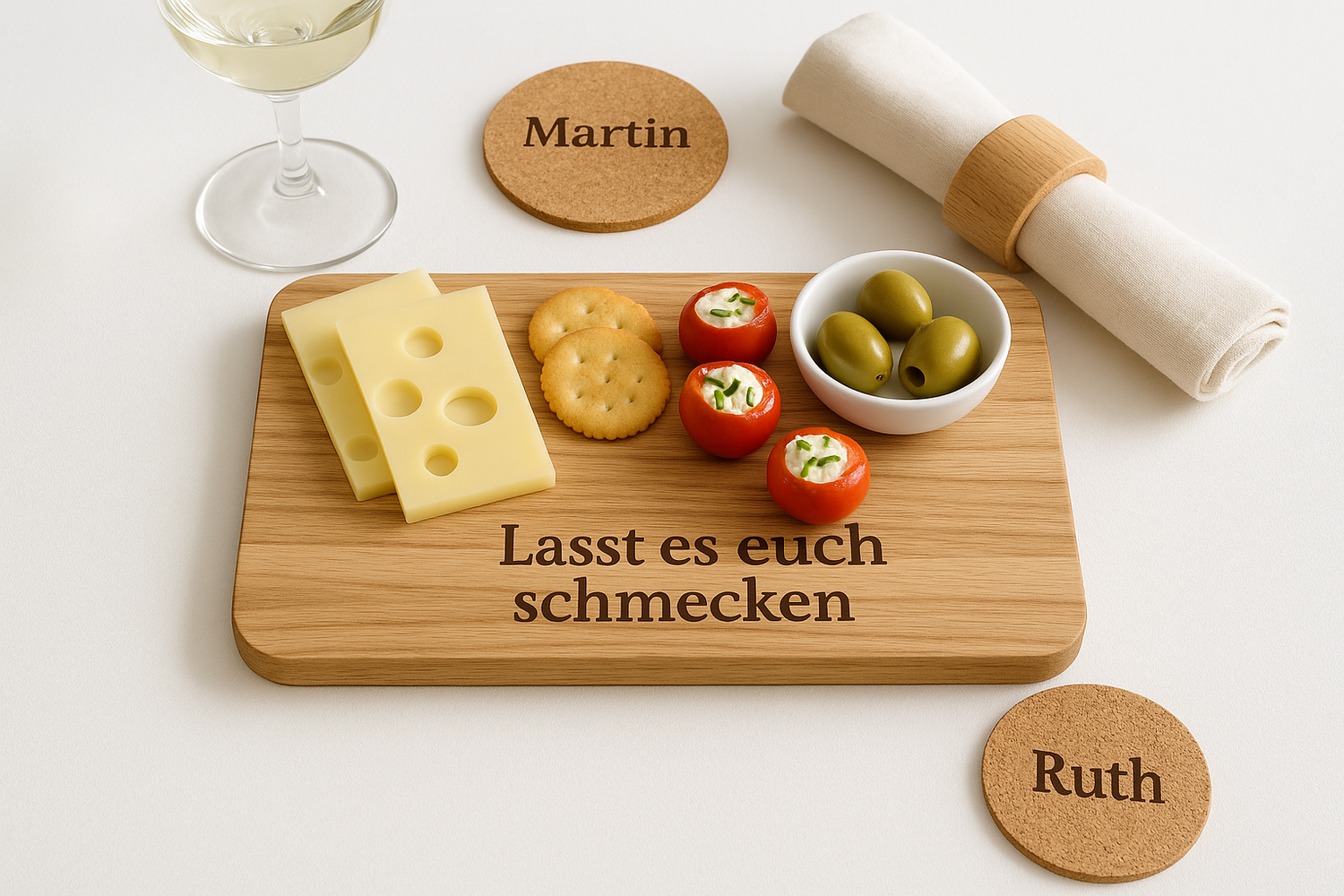 Gastgeber-Geheimnisse - mit personalisierten Texten